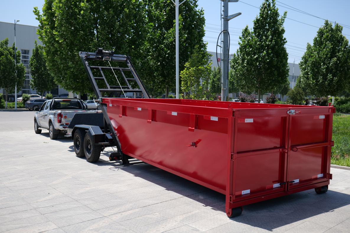 Roller for Dumpster